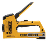DeWALT DWHTTR510 5-in-1 Multi-Tacker, 1000 Magazine, Round Crown, Flat Crown, Narrow Flat Crown Staple, 1/2 in W Crown